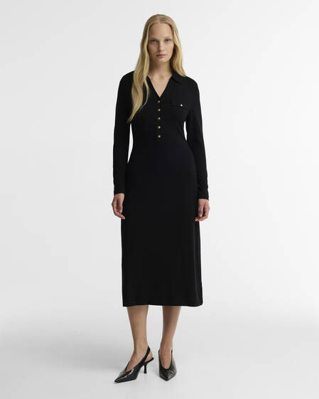 Kleid Ramona Midi Black