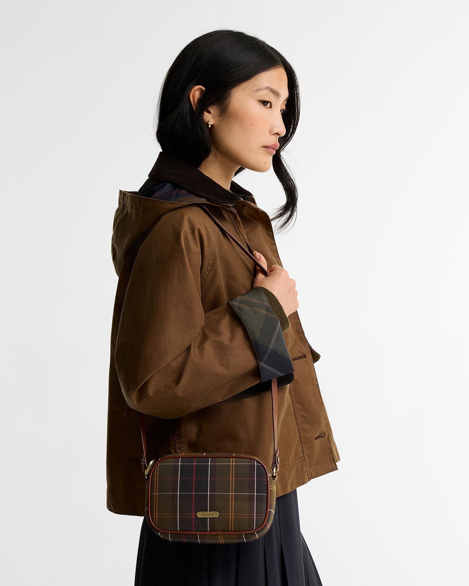 Daphne Mini Tartan Crossbody Bag Classic Tartan