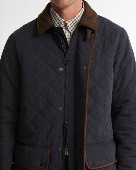 Barbour Steppjacke Thursby Dark Navy