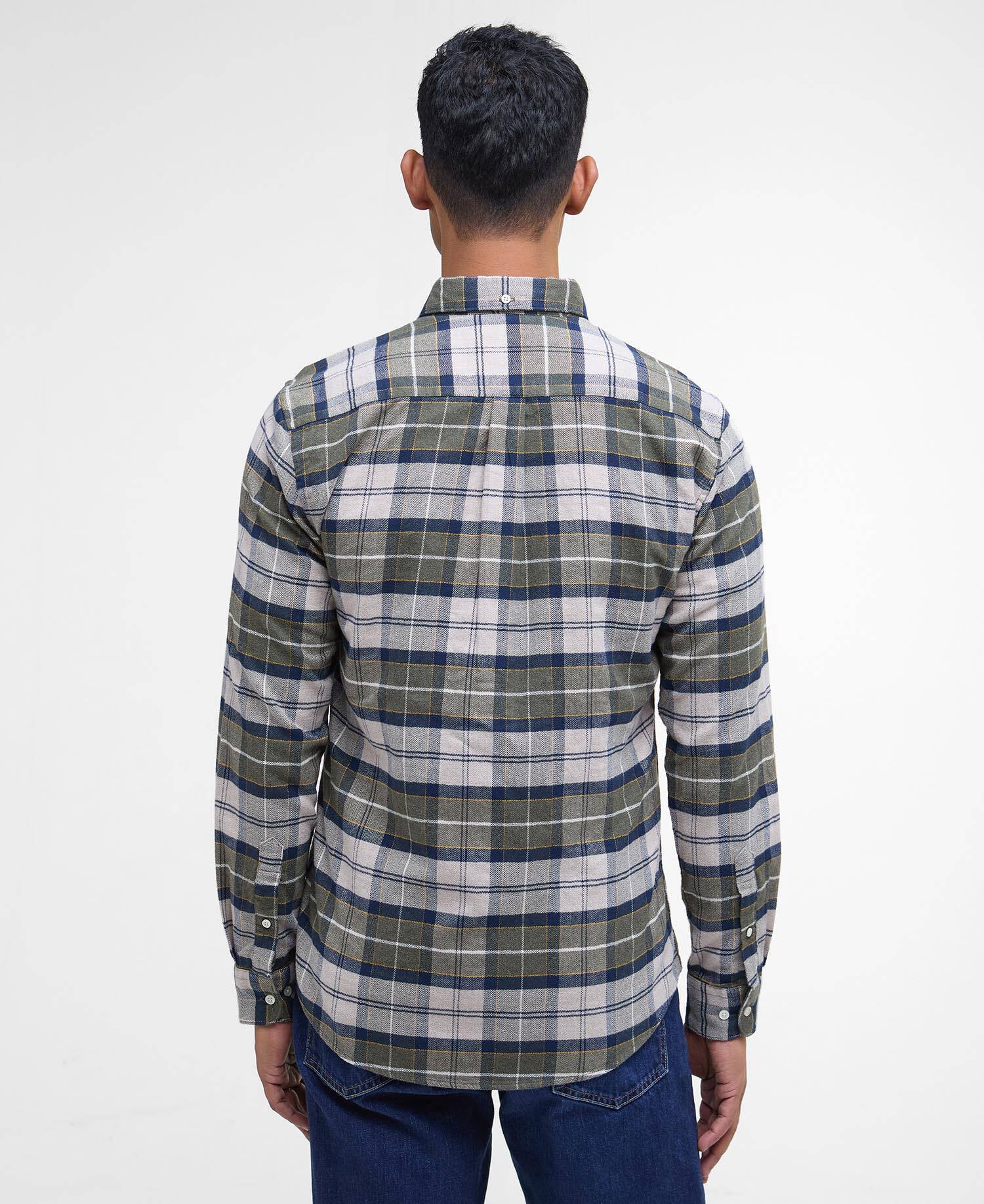 Kyeloch Tailored Long-Sleeved Shirt Forest Mist image number 2