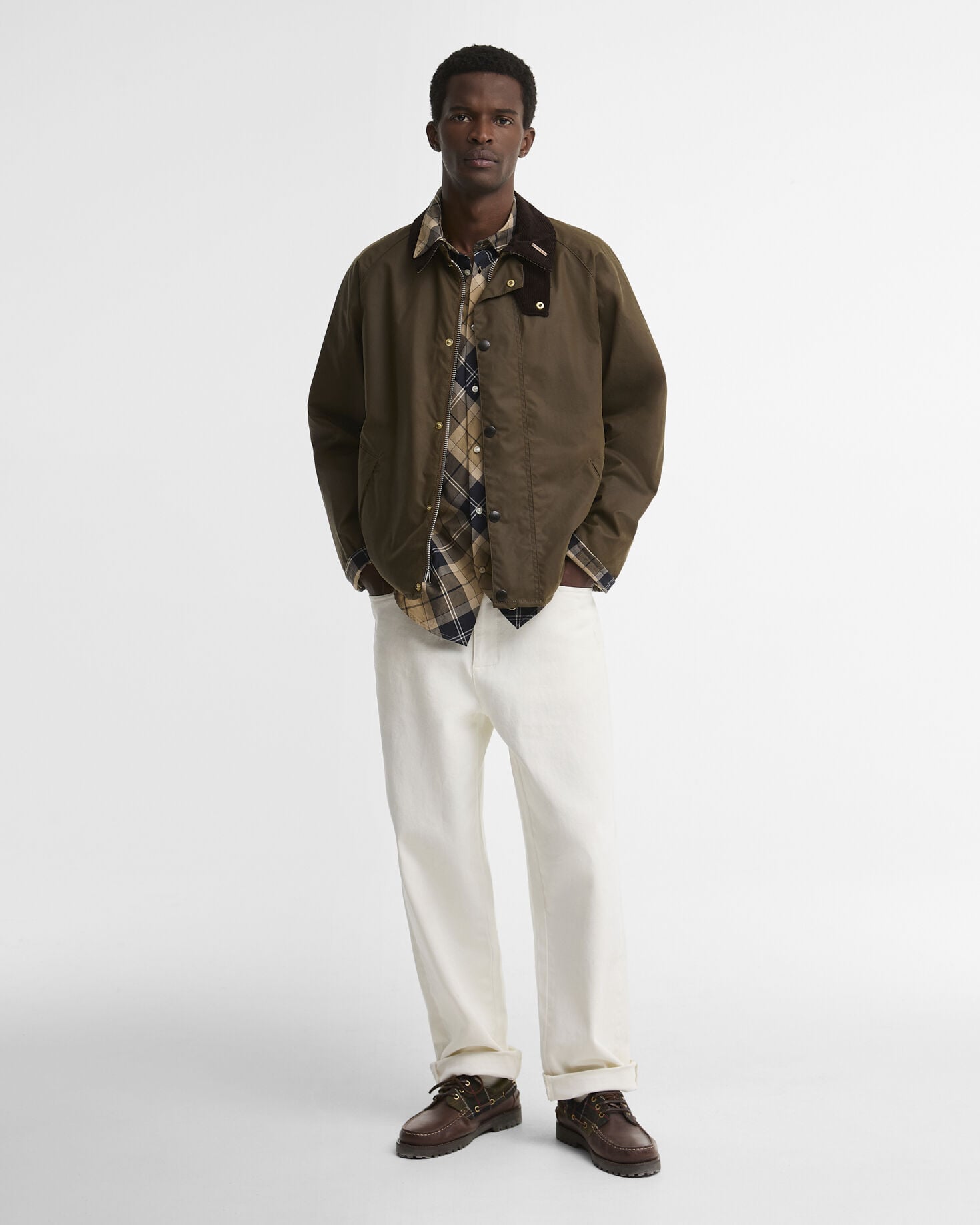 Icons Transport Waxed Jacket Brown