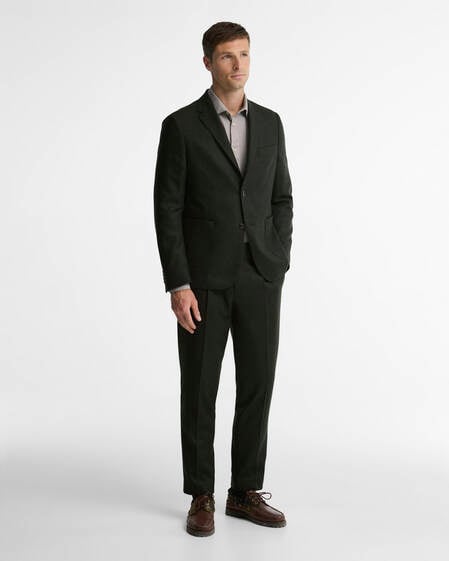 Barbour Hose Fairford Herringbone Tailored Forest