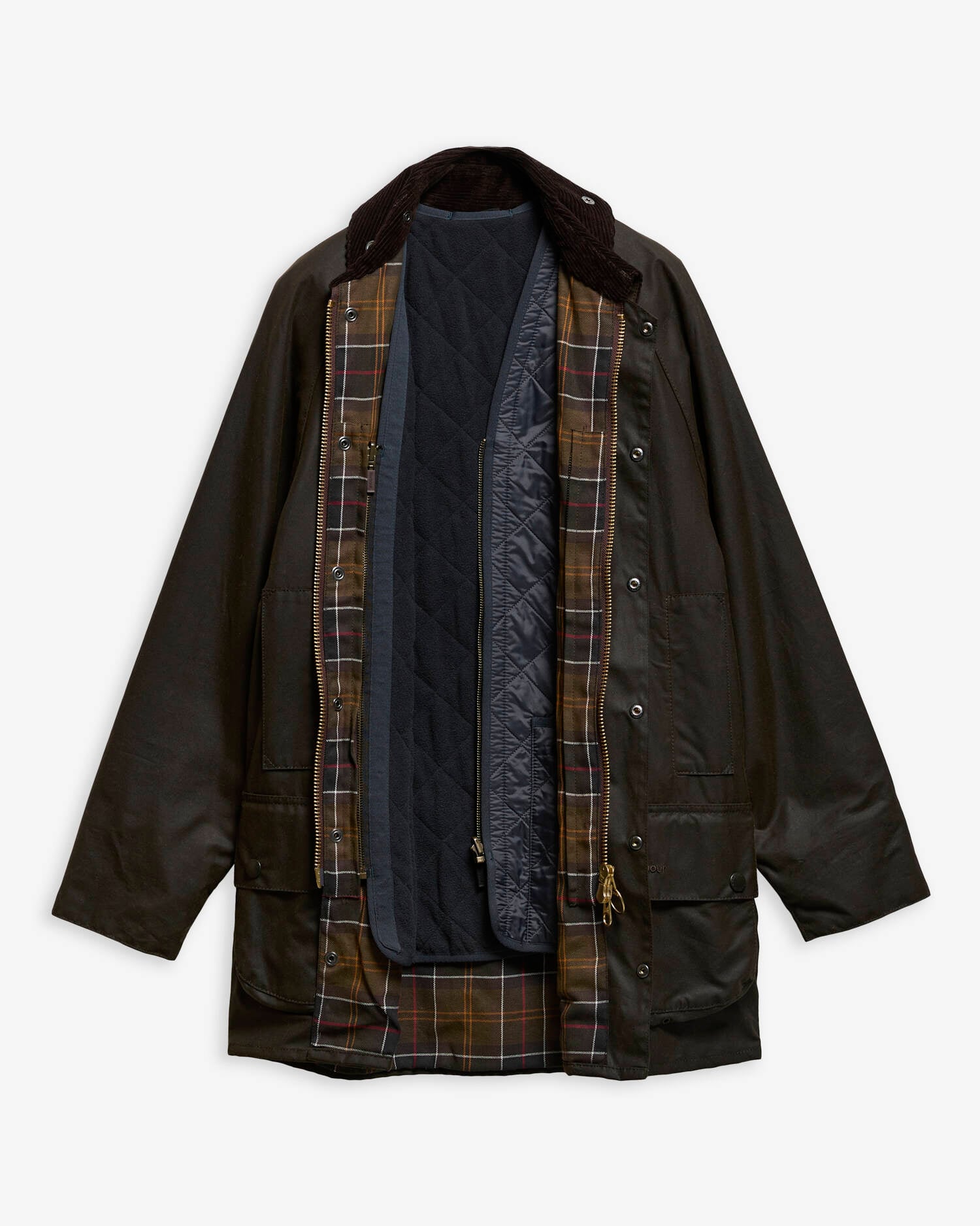 Gilet trapuntato/fodera con zip Polarquilt image number 4