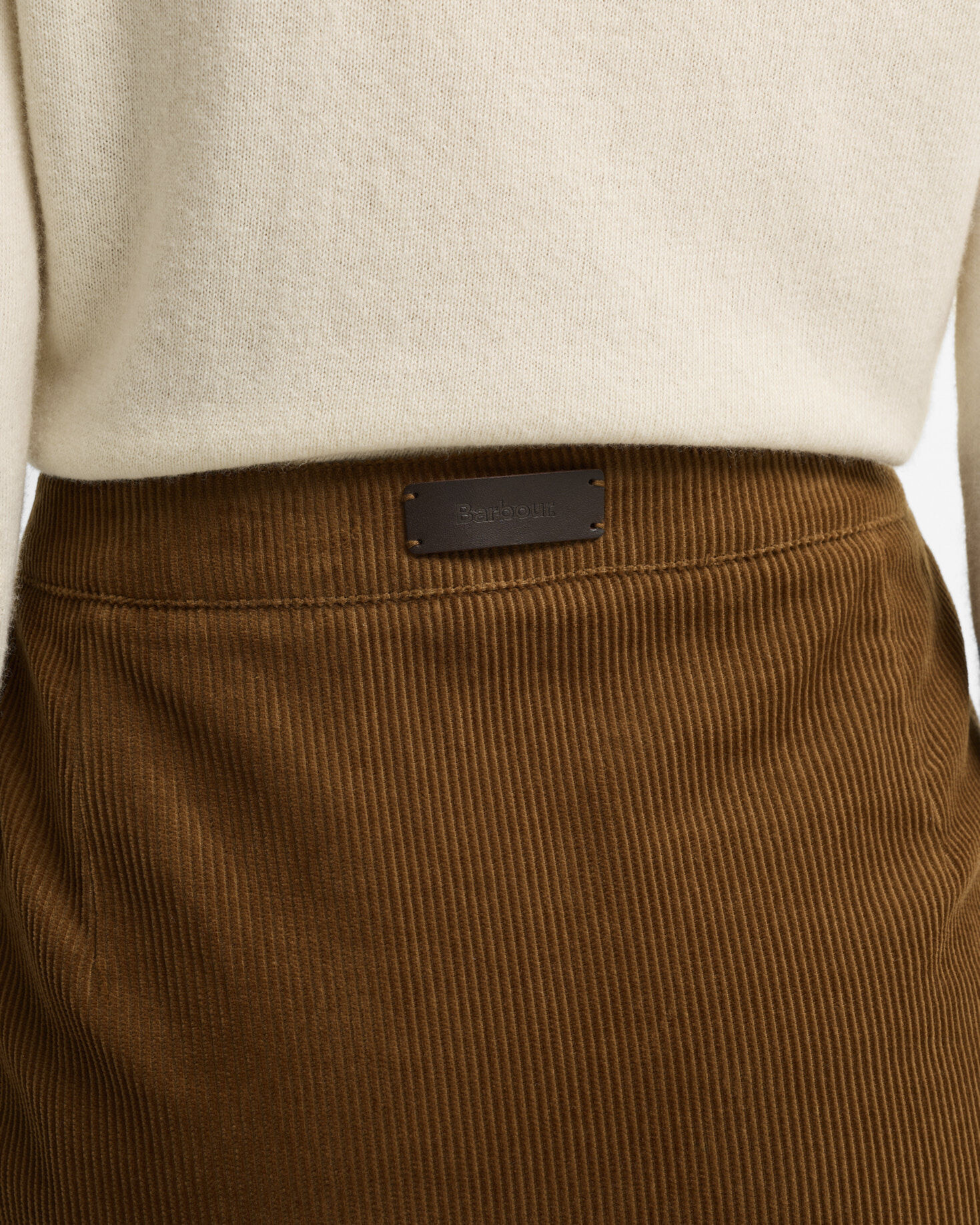Wrenwood Wrap Mini Skirt Tan