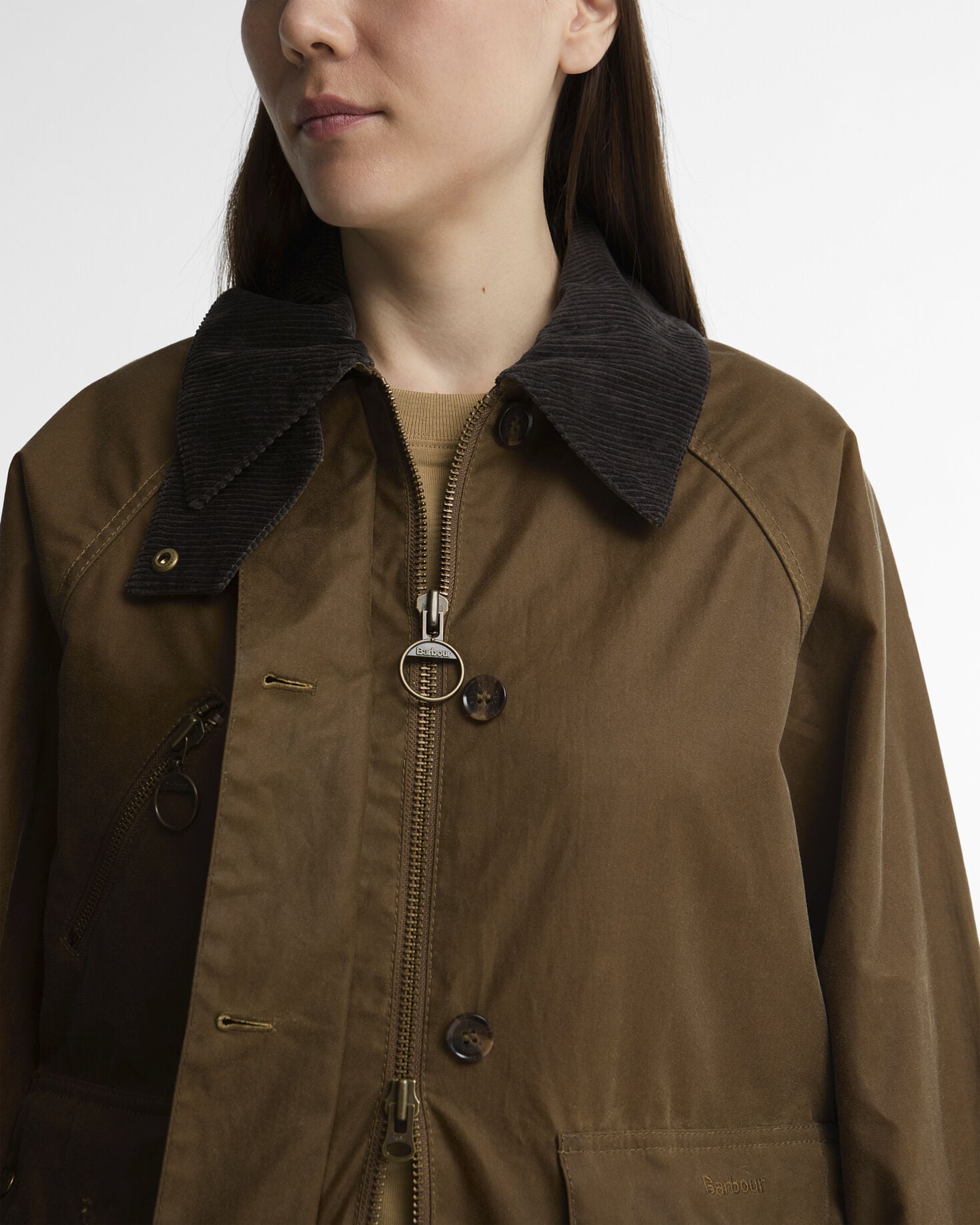 Marena Waxed Jacket Sand/Dress