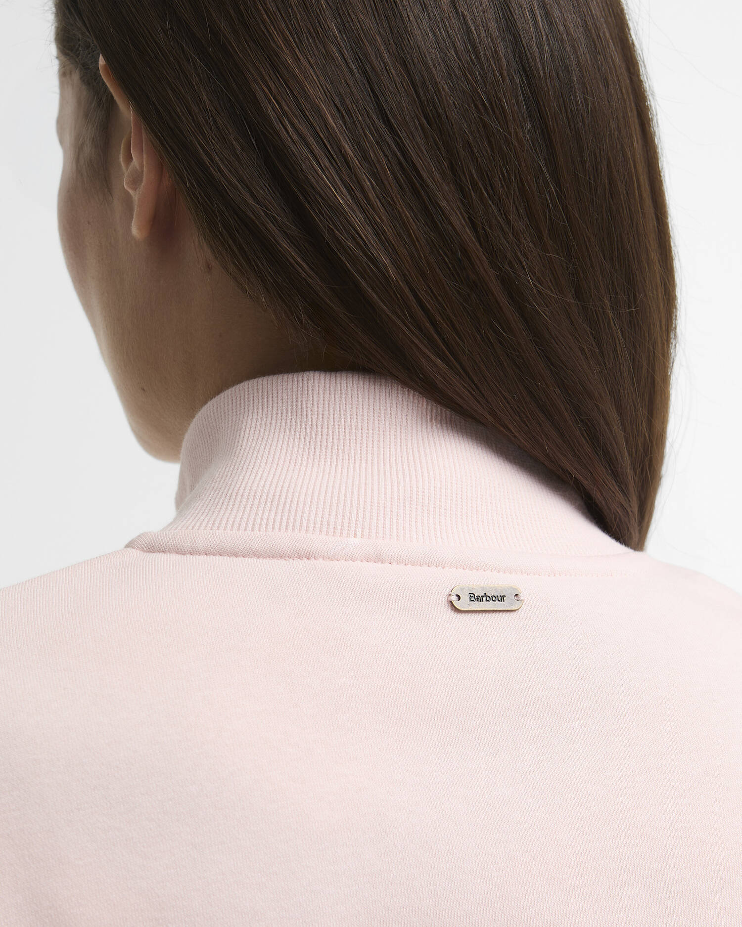 Cynthia Quarter-Zip Jumper Pink Blush image number 4