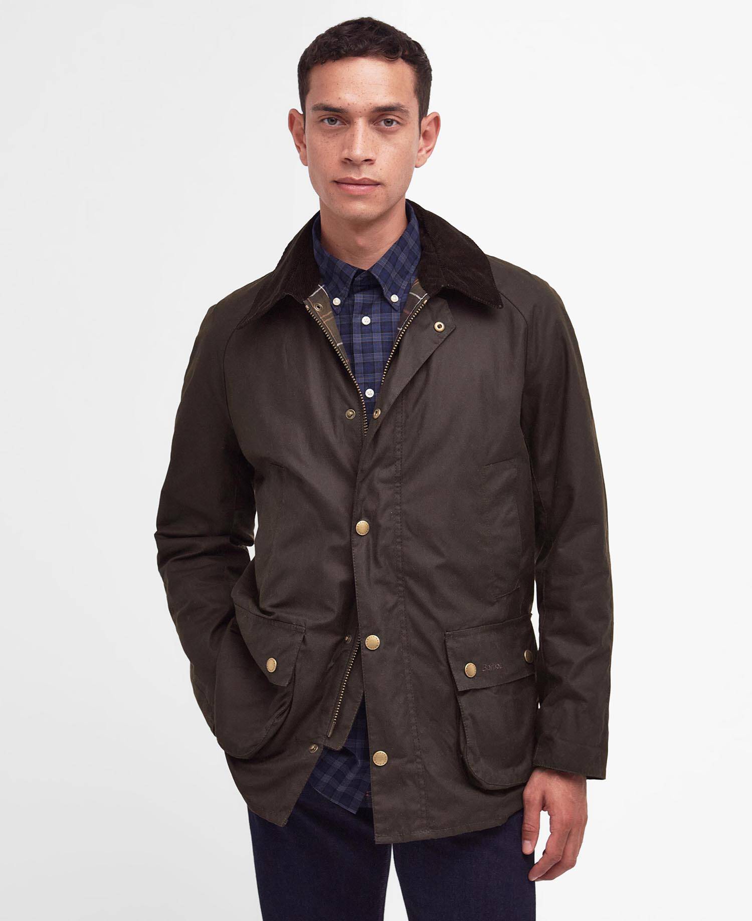 Ashby Waxed Jacket Olive image number 0