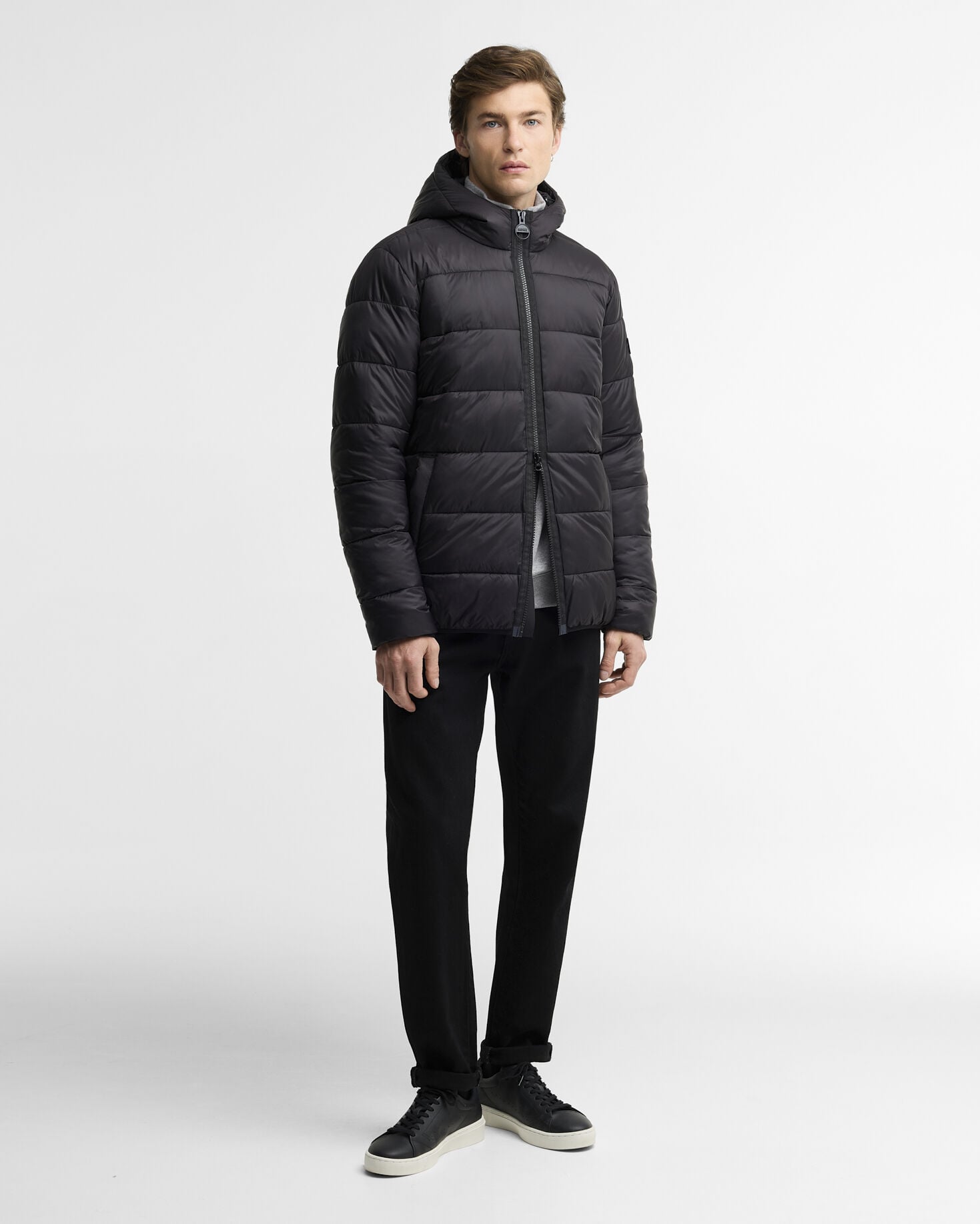 Bobber Puffer Jacket Black