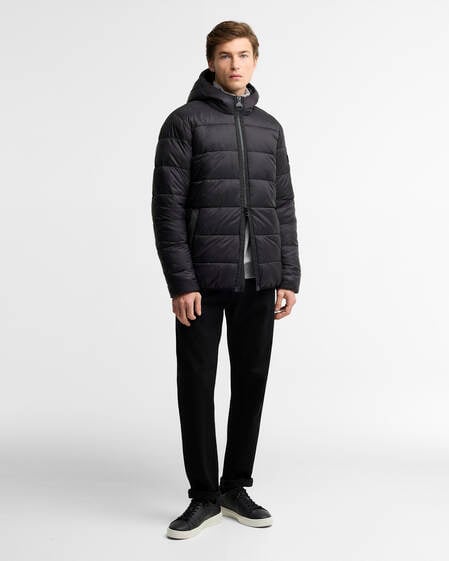 Bobber Puffer Jacket Black