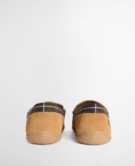 Albert Slippers Camel Suede