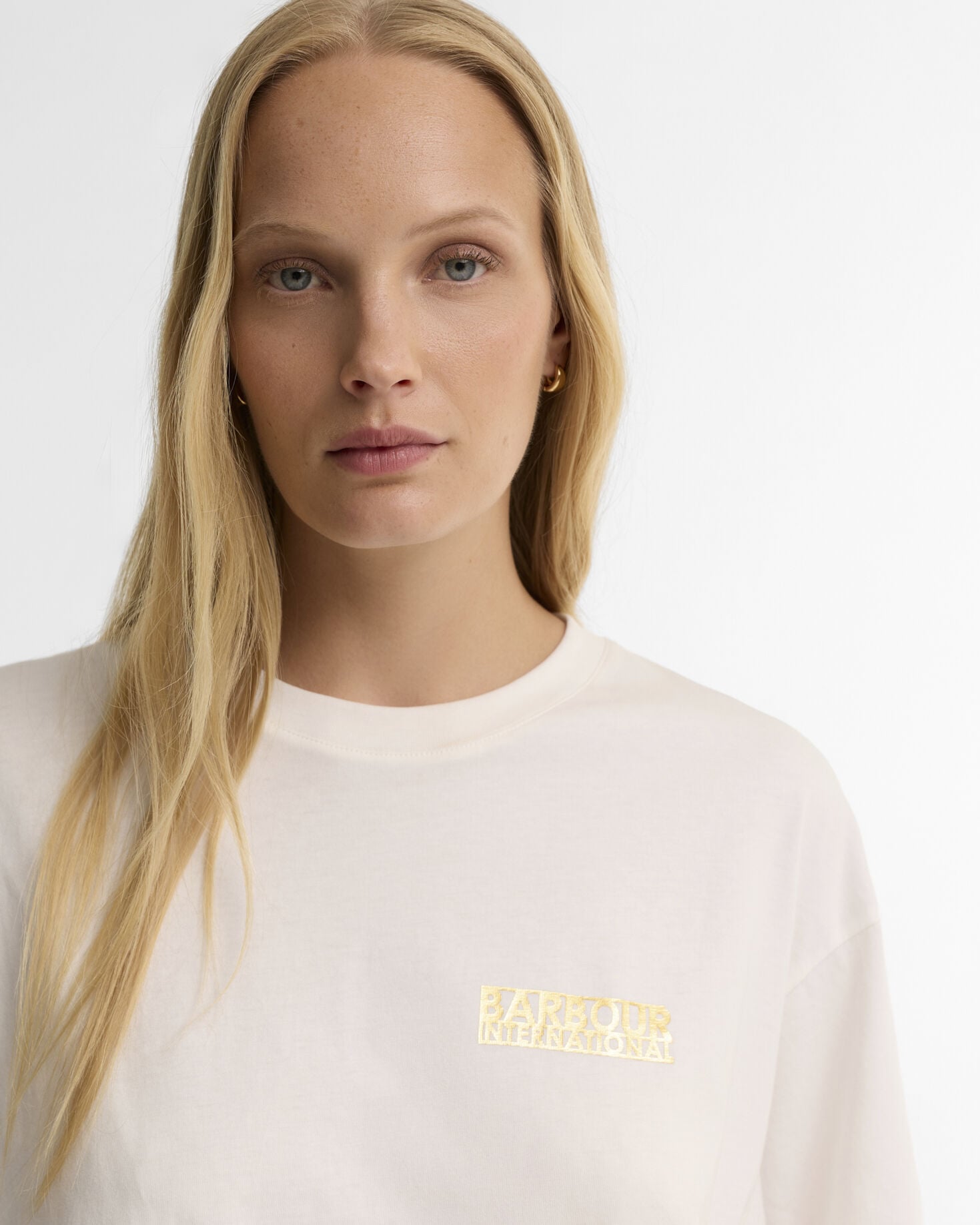 Amaya Logo T-Shirt Off White