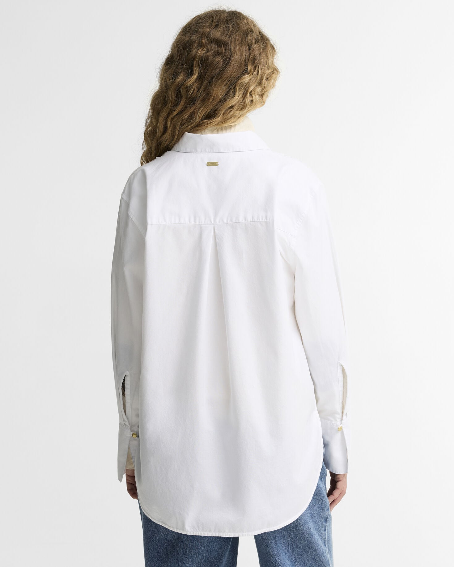 Barbour Bluse Adalyn Relaxed Fit White