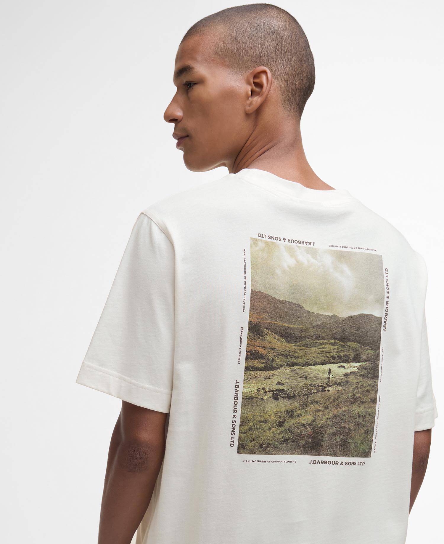 T-Shirt Parkend Photographic Relaxed Graphic Whisper White image number 4