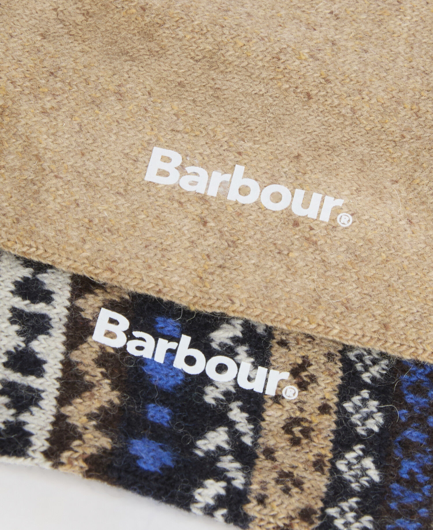 Fair Isle Socks (Set of 2) Birchwood
