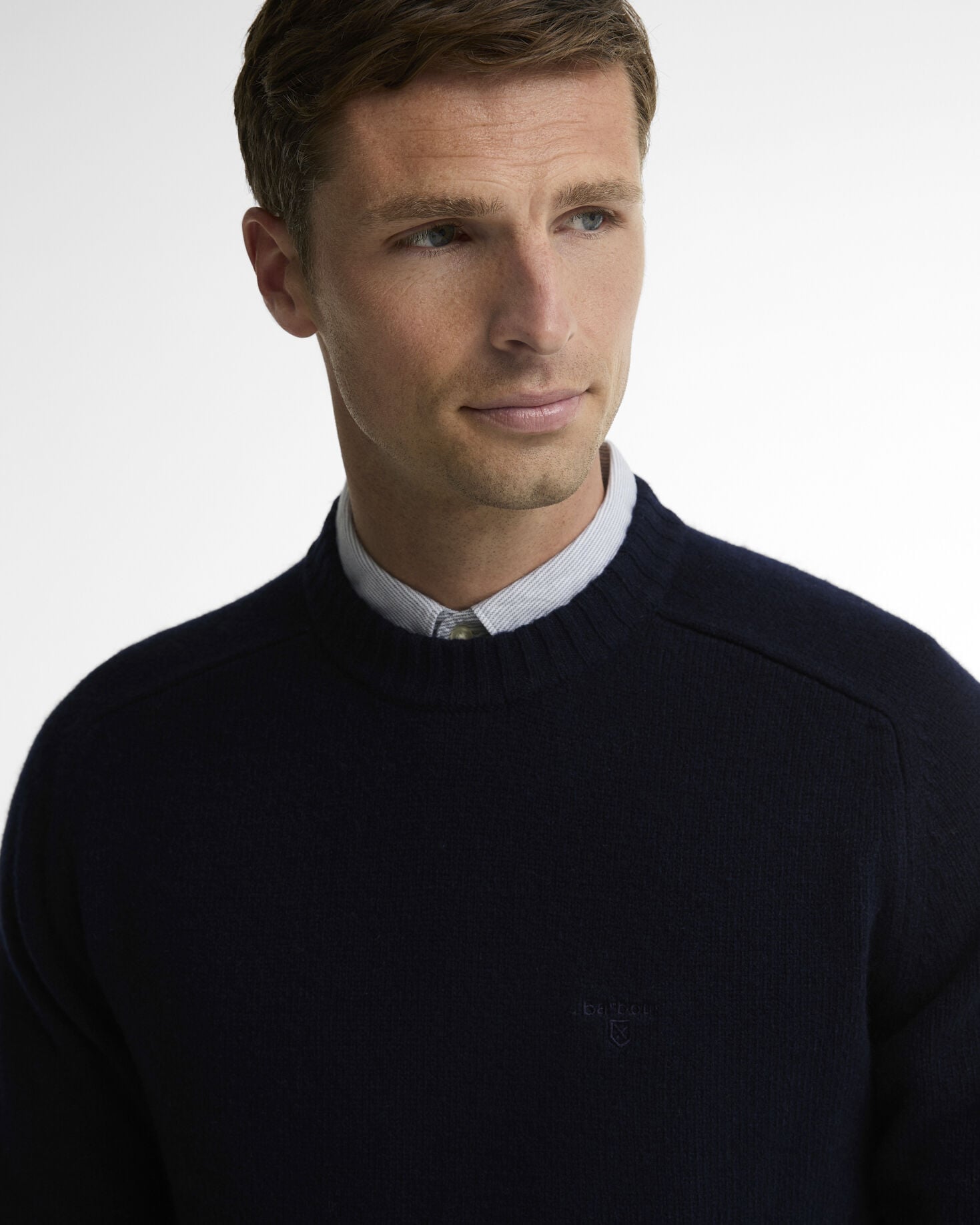 Newtown Crew Neck Jumper Navy