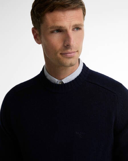 Newtown Crew Neck Jumper Navy