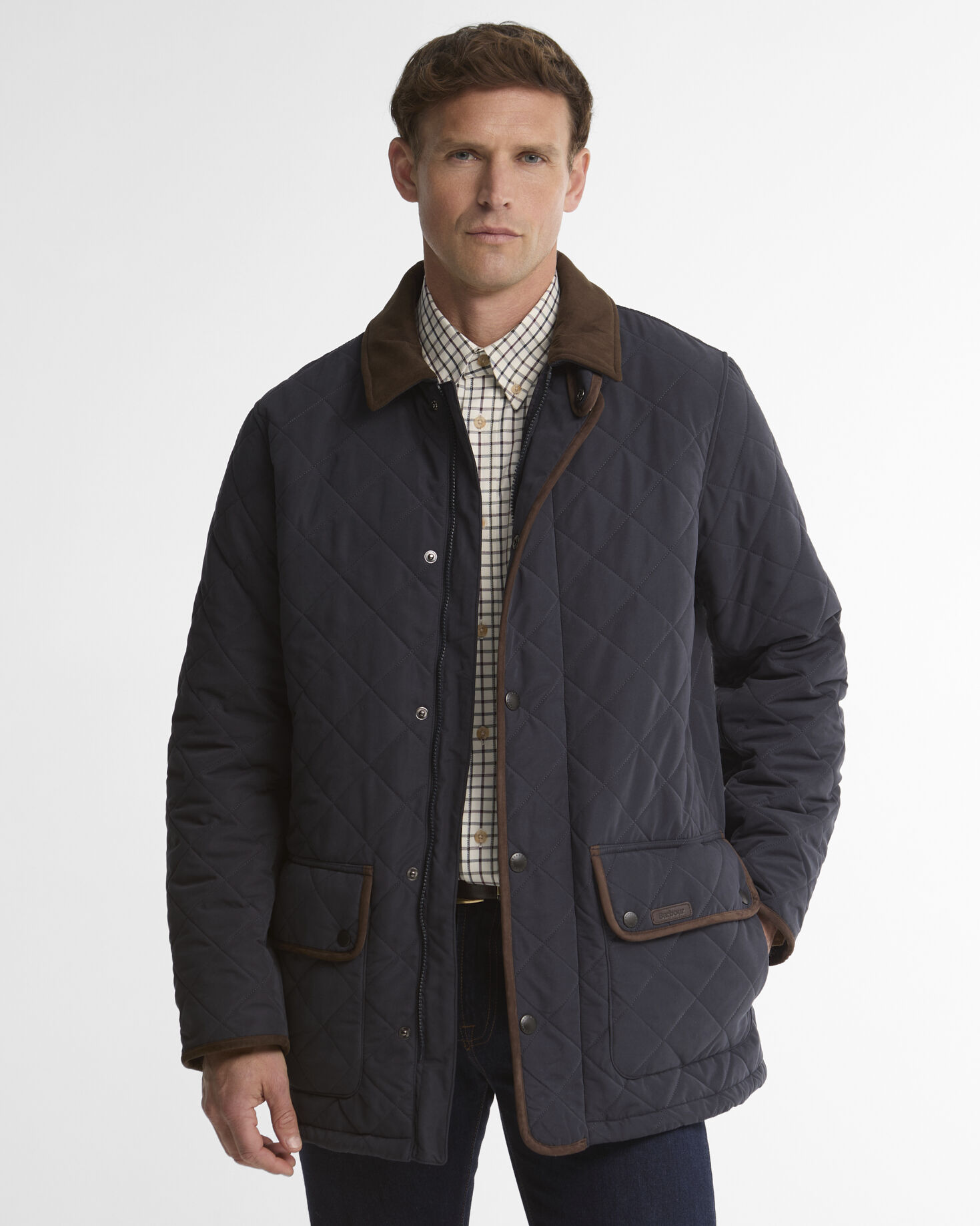 Barbour Steppjacke Thursby Dark Navy