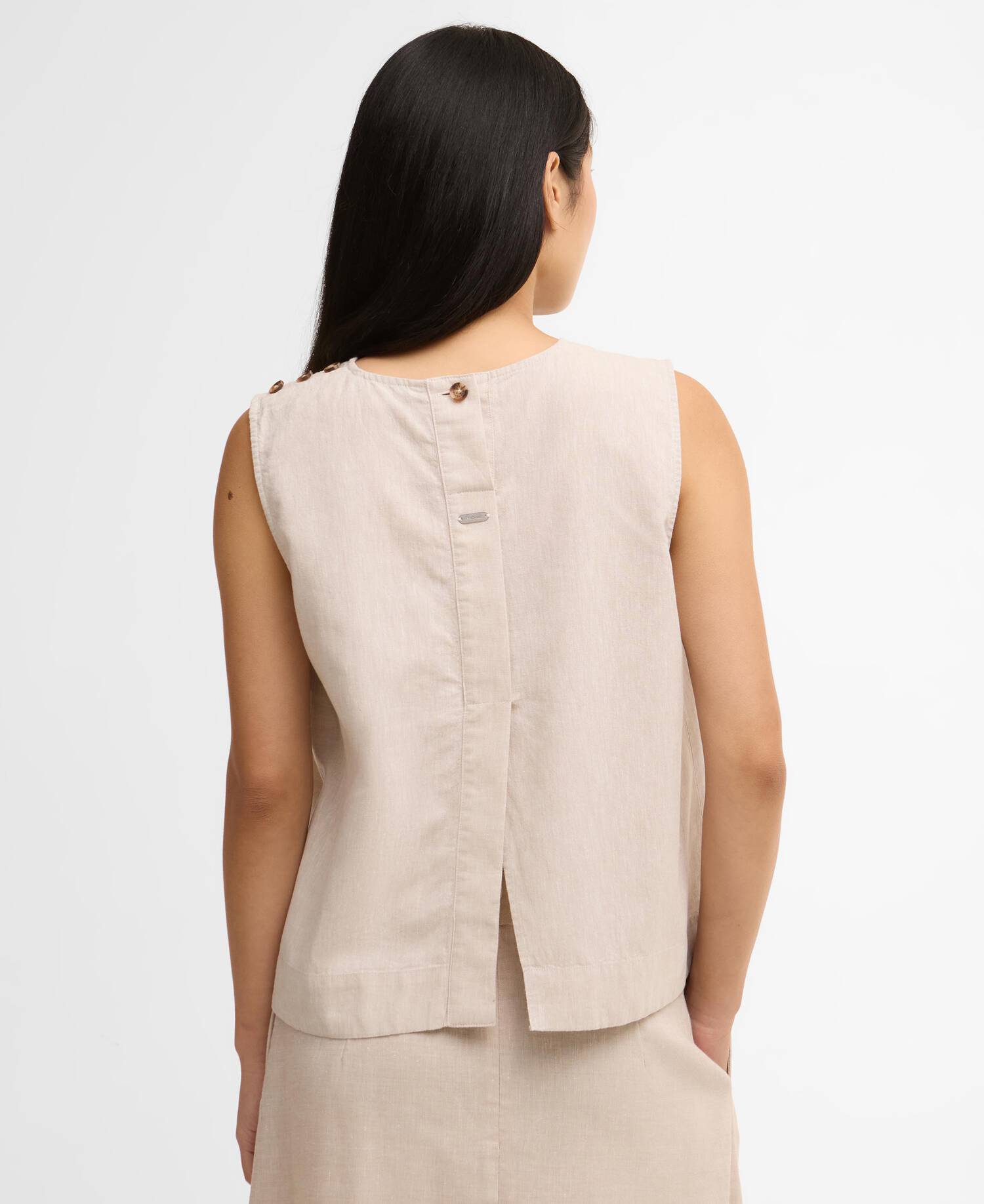 Josie Sleeveless Blouse Mist image number 2