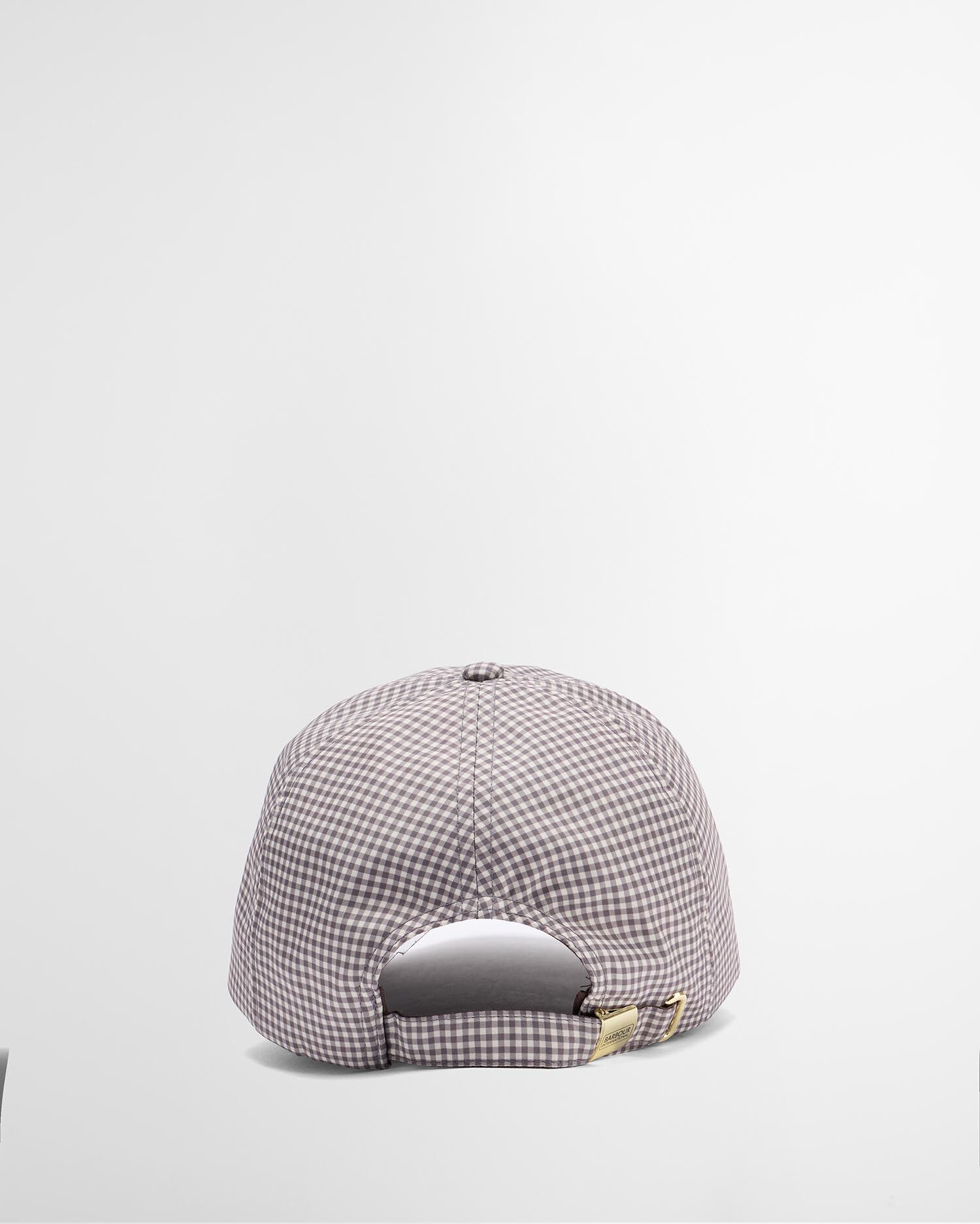 Branton Gingham Cap Truffle Gingham