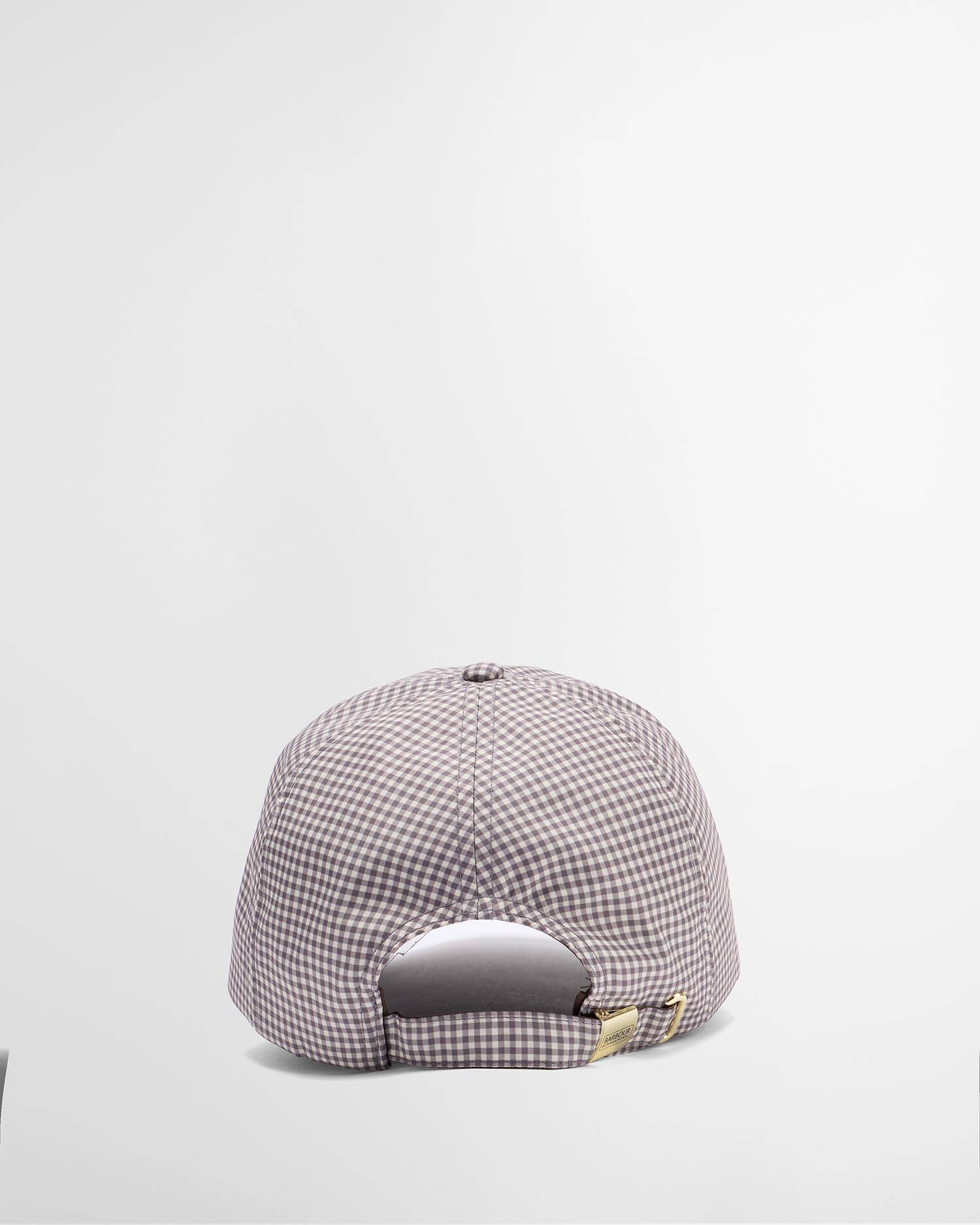 Branton Gingham Cap Truffle Gingham image number 1
