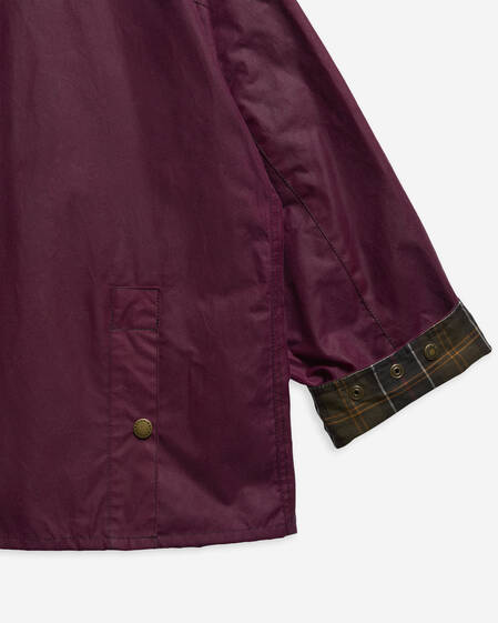 Women's Bedale Waxed Jacket Wine/Classic