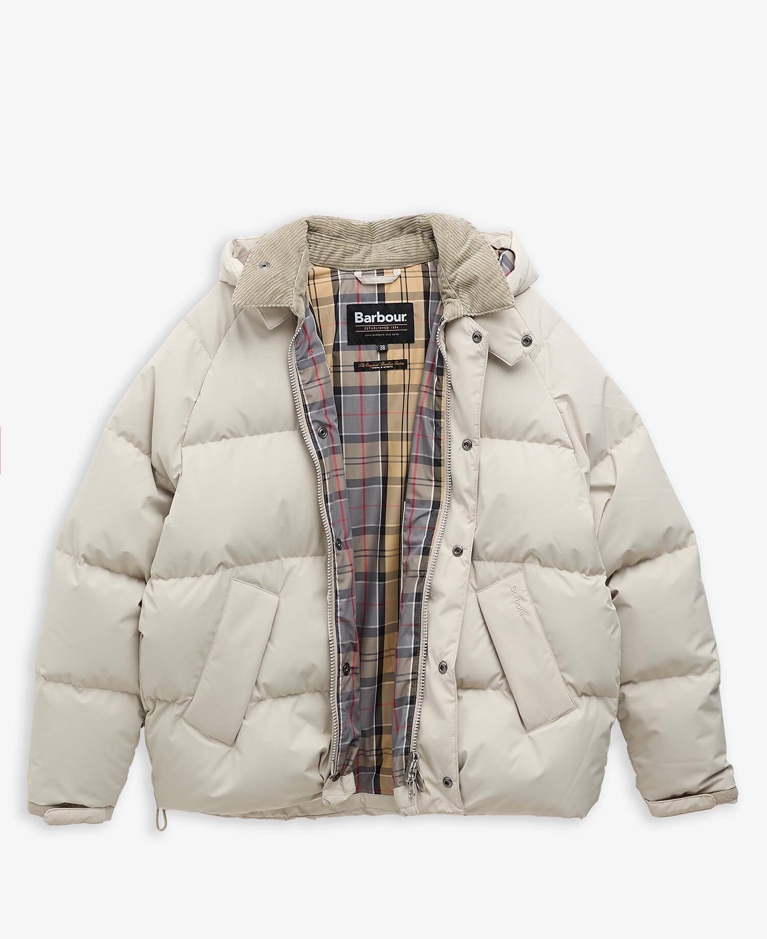 Oversized Transport Puffer Jacket Mist image number 8