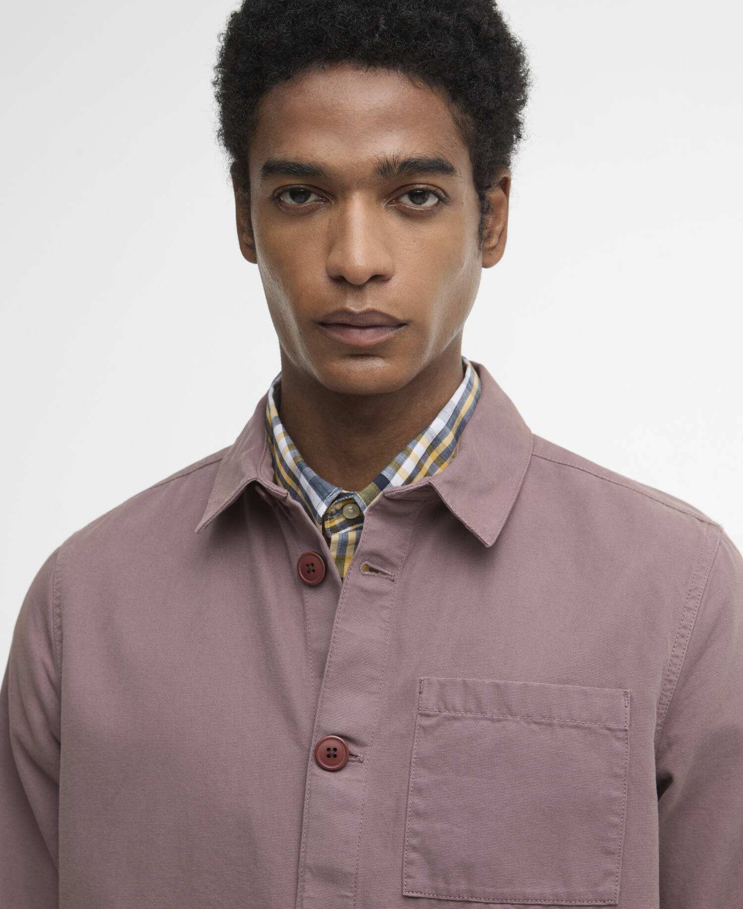 Overshirt Washed Cotton Peppercorn image number 3