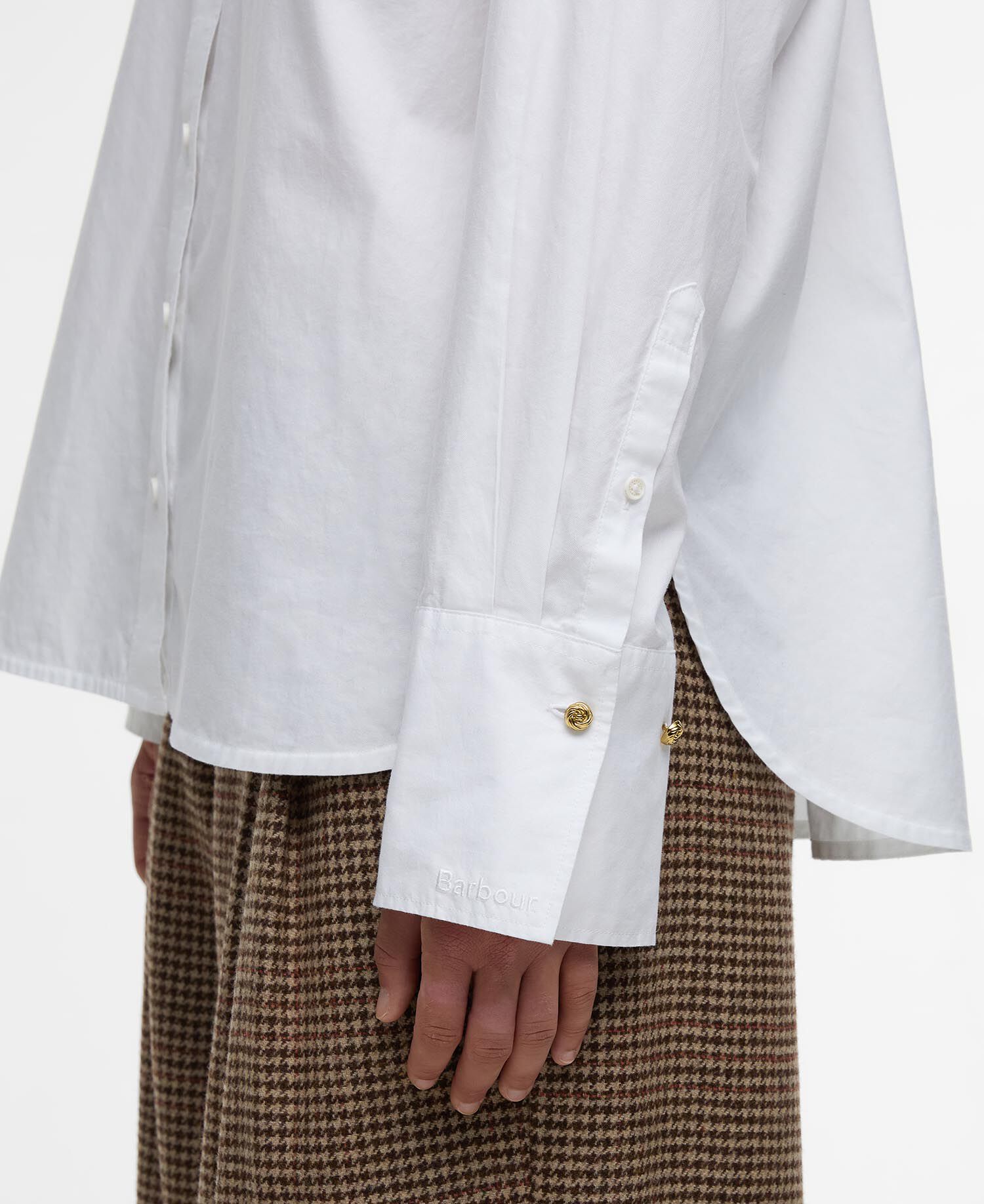 Camicia a maniche lunghe Wren White