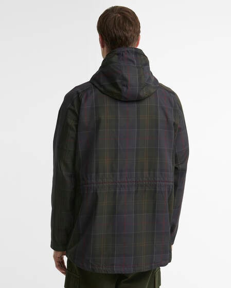 Giacca antipioggia in tartan Shadow Classic Tartan