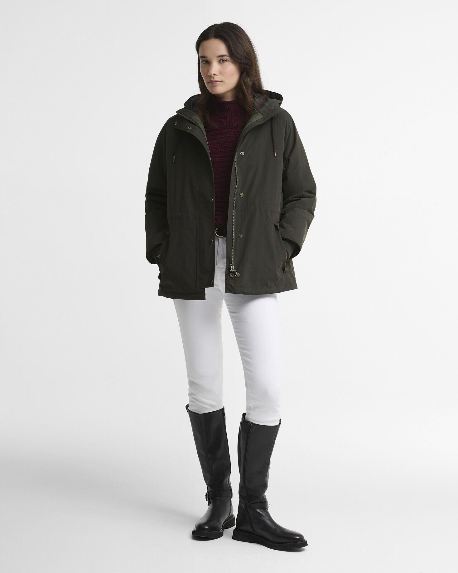 Barbour Jacke Hester Waterproof Sage/Classic