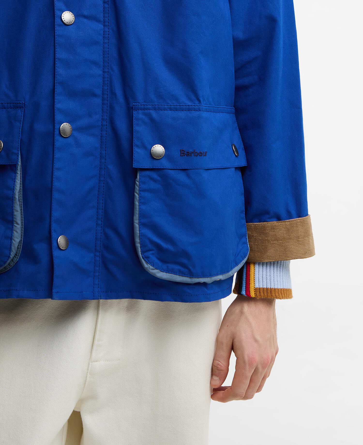 Paul Smith Loves Barbour Sugarlump Bedale Casual Jacket Royal
