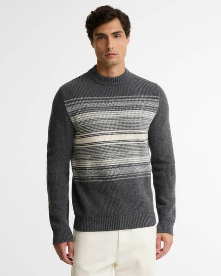 Monitor Crew Neck Jumper Asphalt