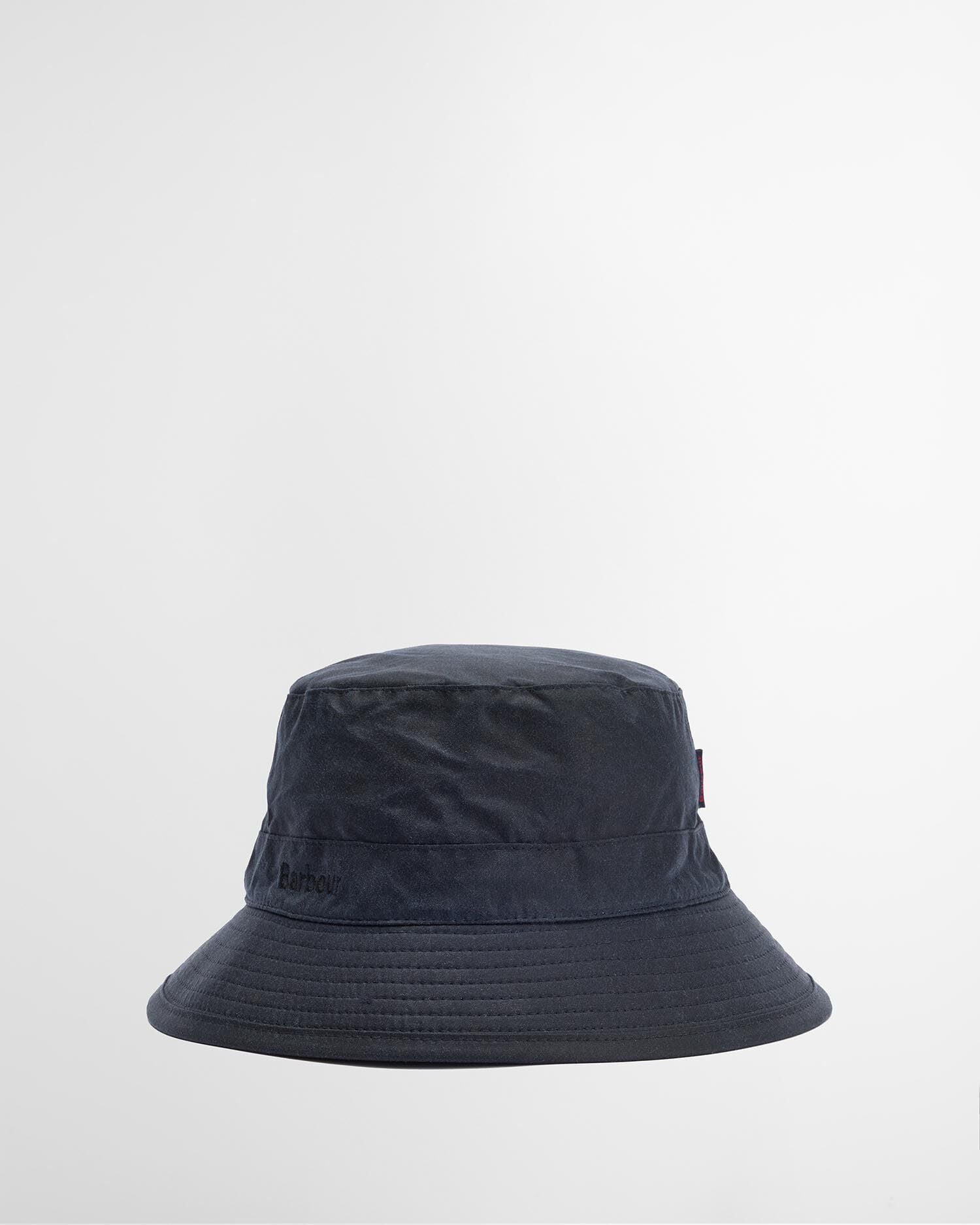 Waxed Bucket Hat Classic Navy