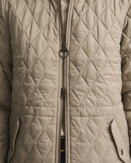 Barbour Steppjacke Hermoine Lt Trench/Muted