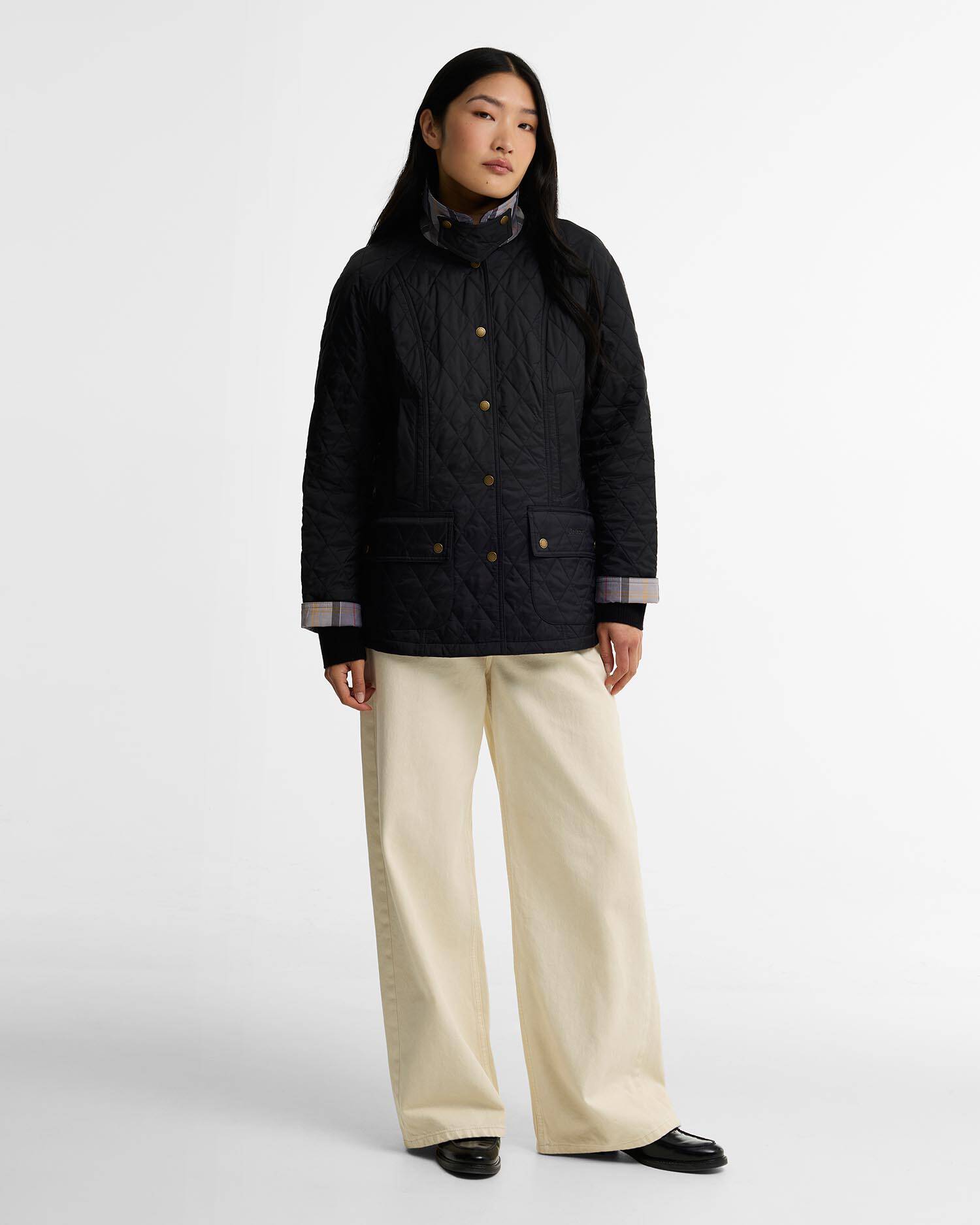Summer Beadnell Quilted Jacket Classic Black image number 1