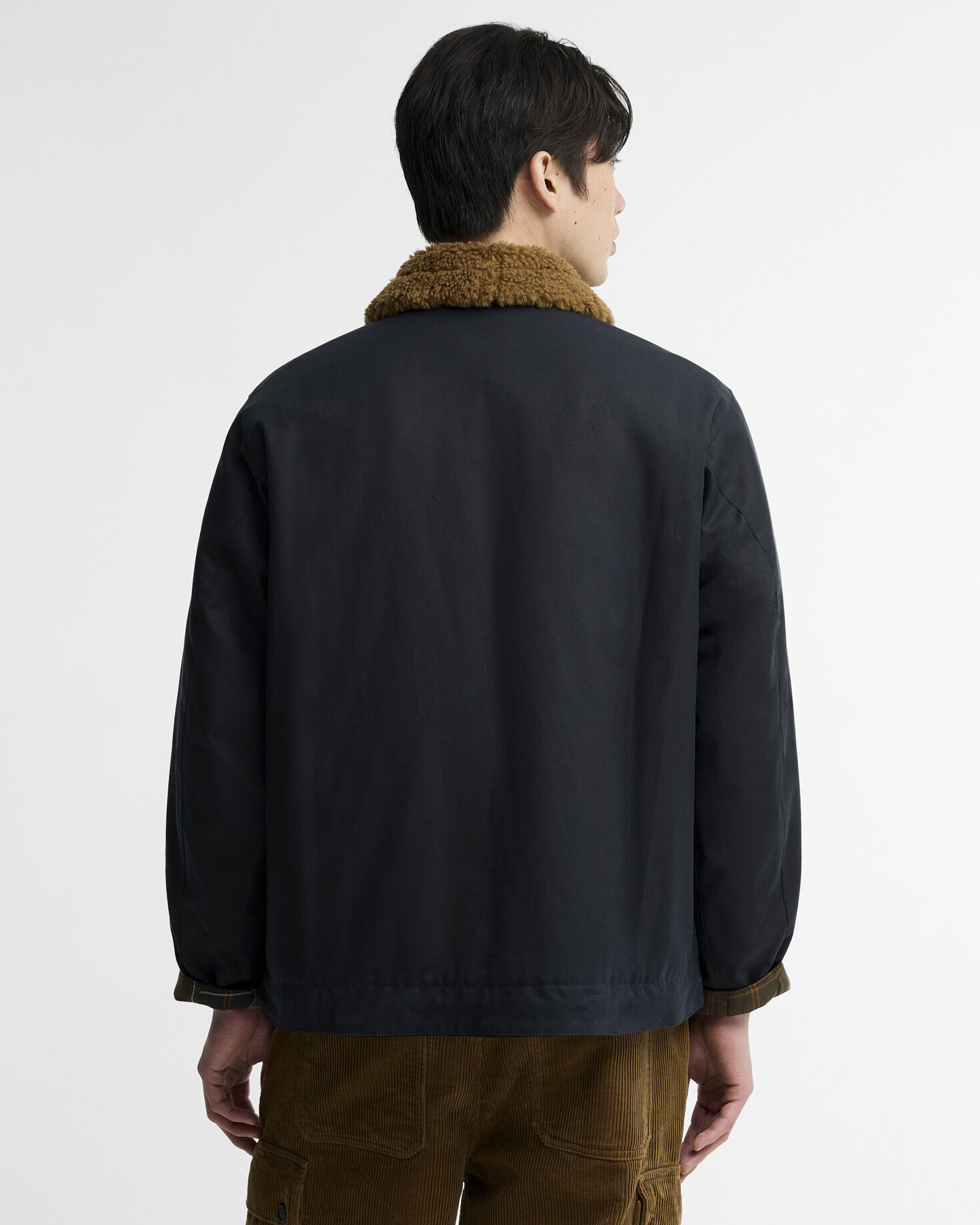 Barbour Wachsjacke Macklow Navy