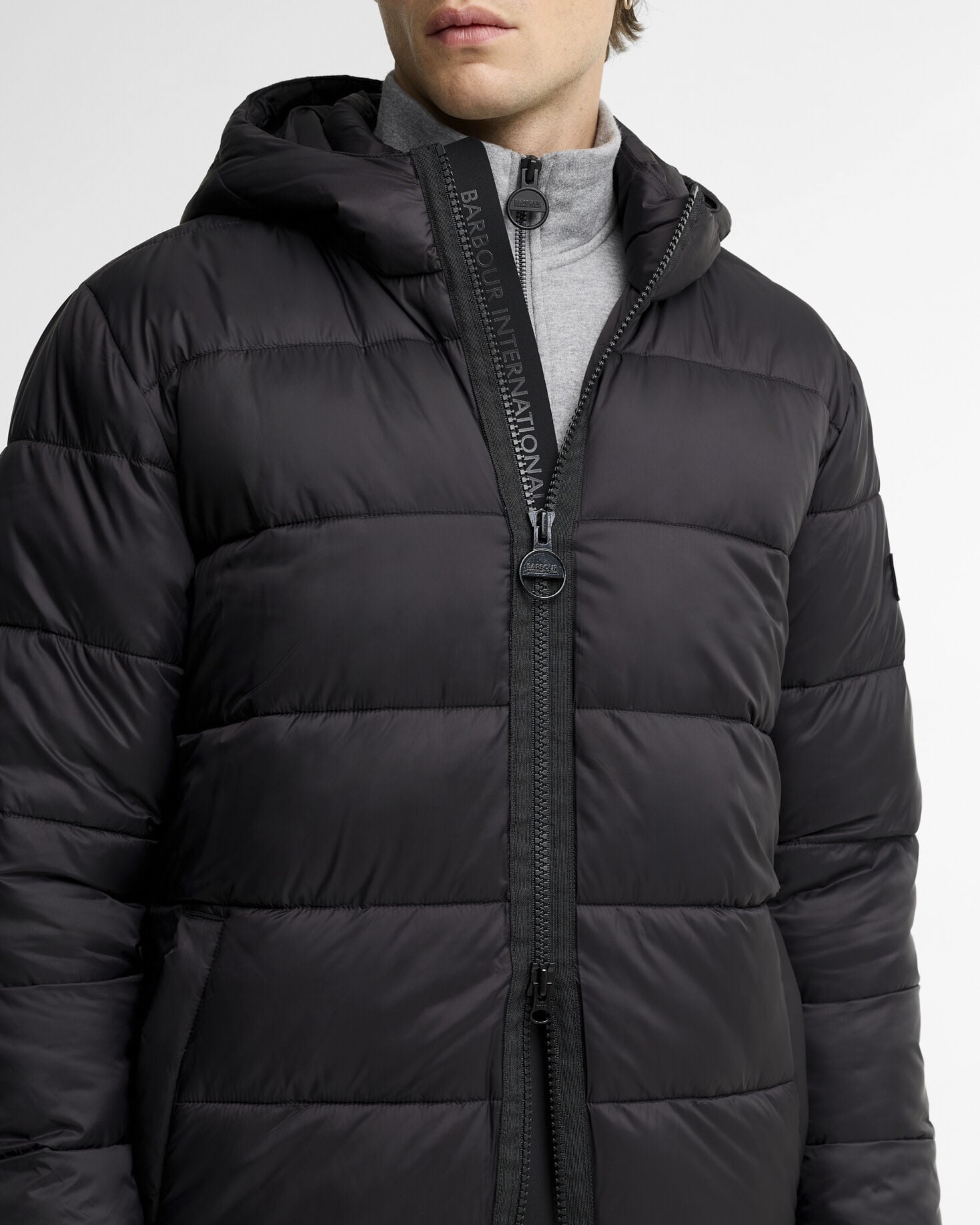 Bobber Puffer Jacket Black