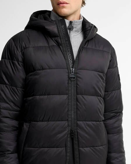 Bobber Puffer Jacket Black