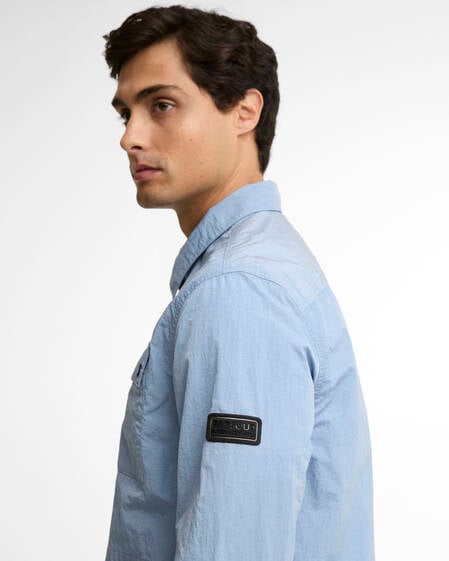 Inline Overshirt Powder Blue