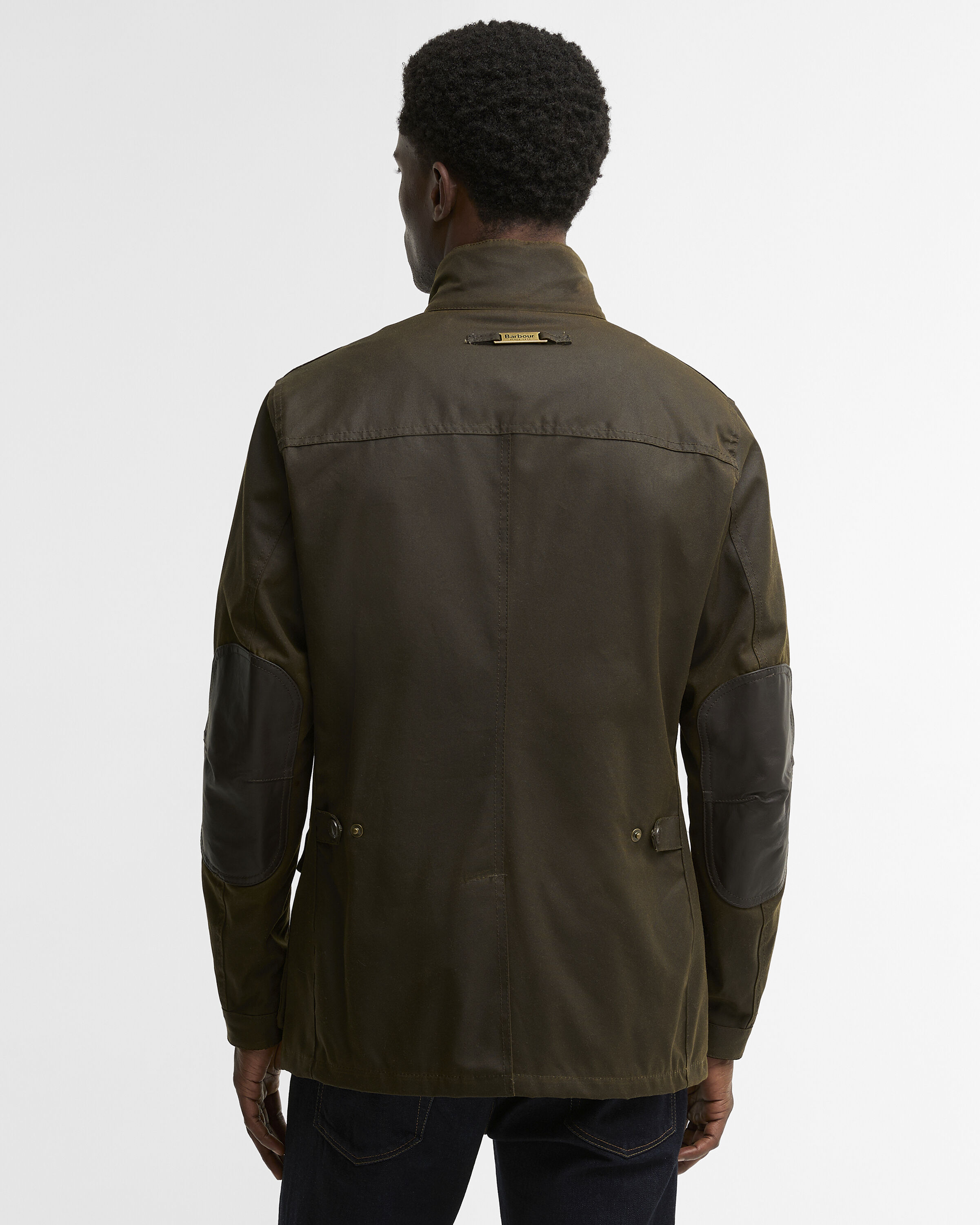 Ogston Waxed Jacket Olive