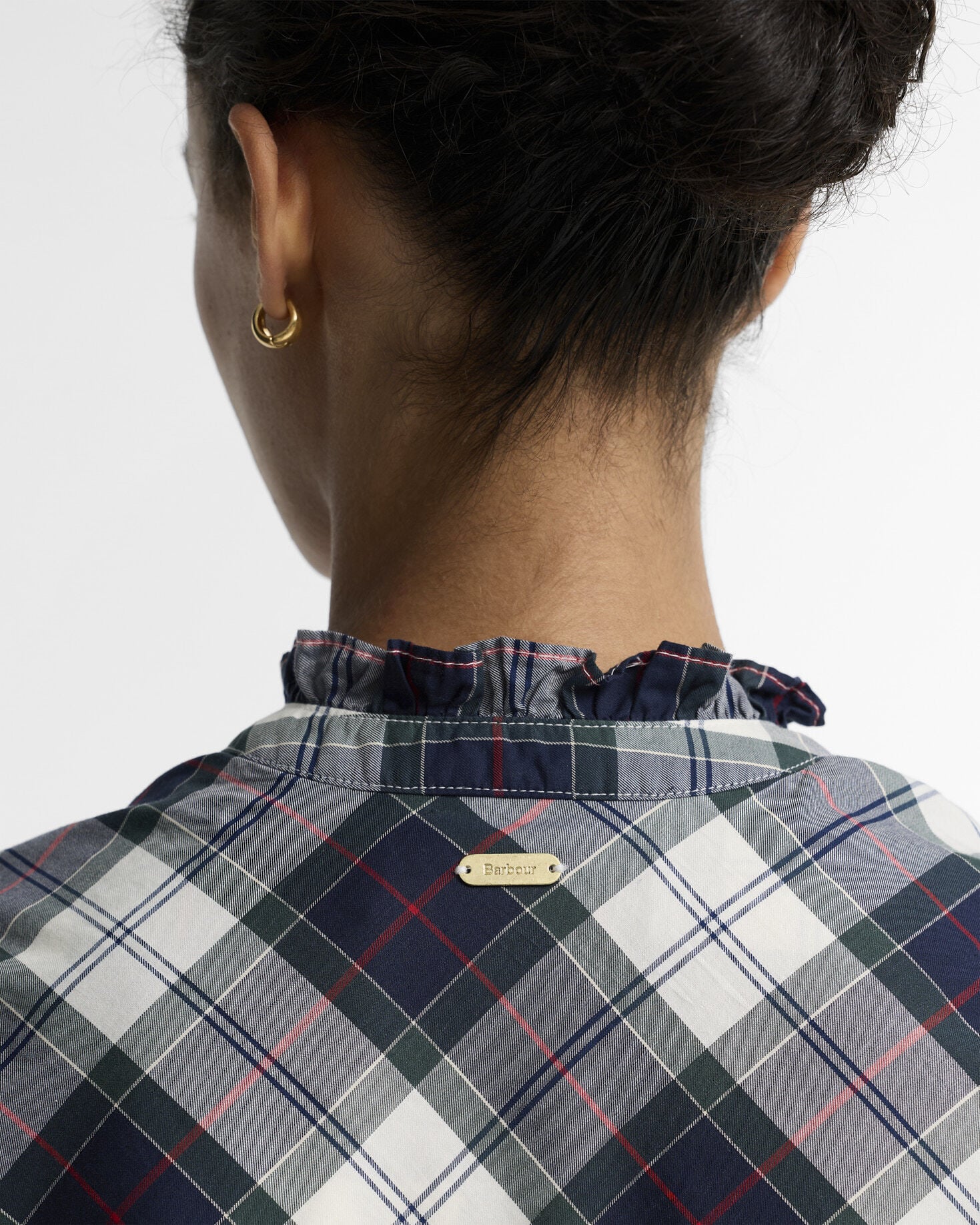 Camicia dalla vestibilit&agrave; comoda Aspen Lt Evergreen Tartan