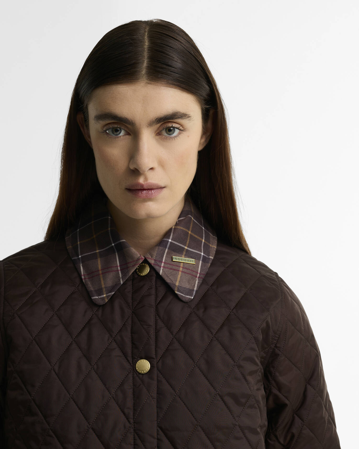 Barbour Steppjacke Icons Tartan Collar Modern Liddesdale Rustic/Muted image number 3