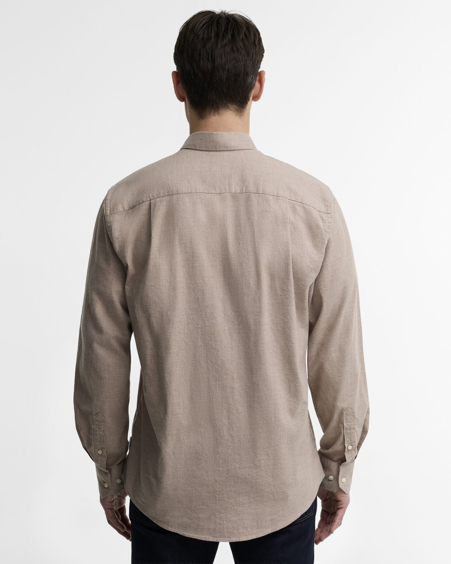 Aukside Regular Shirt Stone Marl