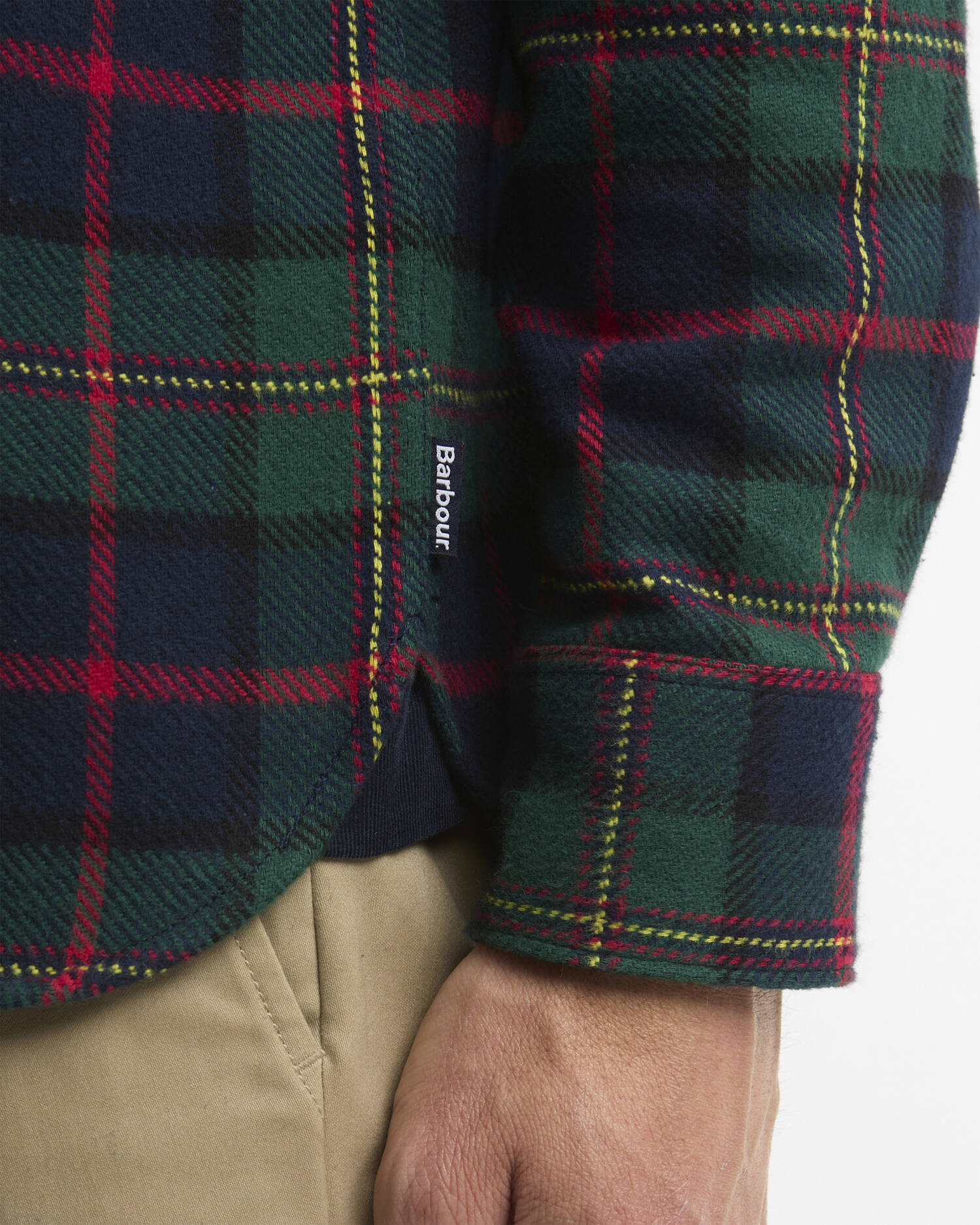 Darnick Authentic-Fit Long-Sleeved Shirt Navy image number 4