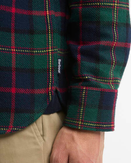 Darnick Authentic-Fit Long-Sleeved Shirt Navy