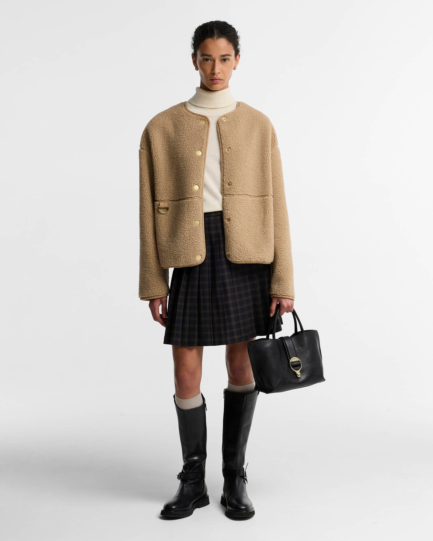 Carville Mini Skirt Shadow Classic Tartan image number 0
