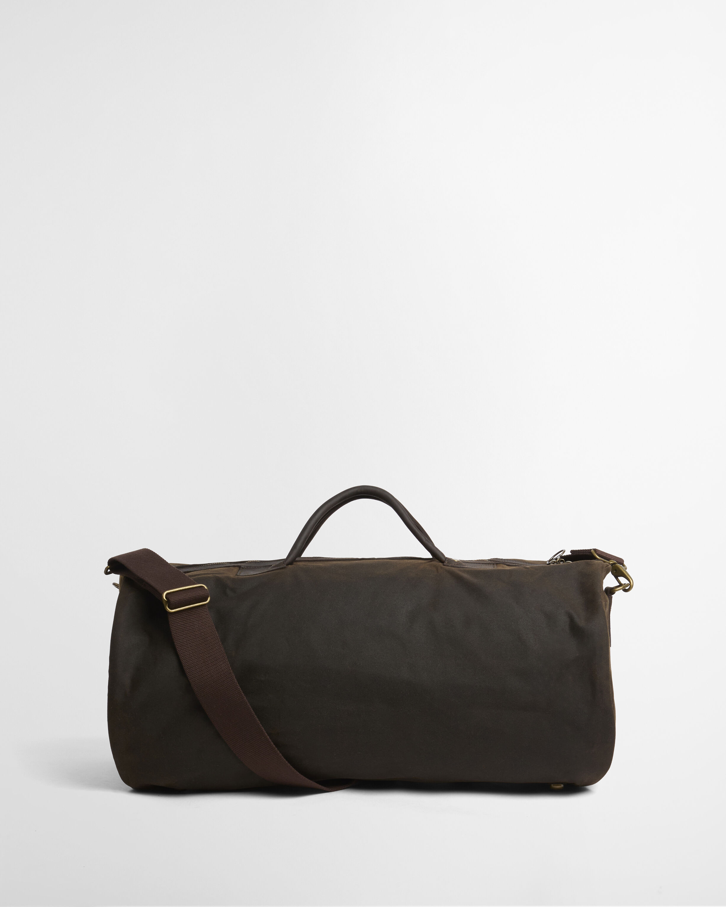 Waxed Holdall Olive