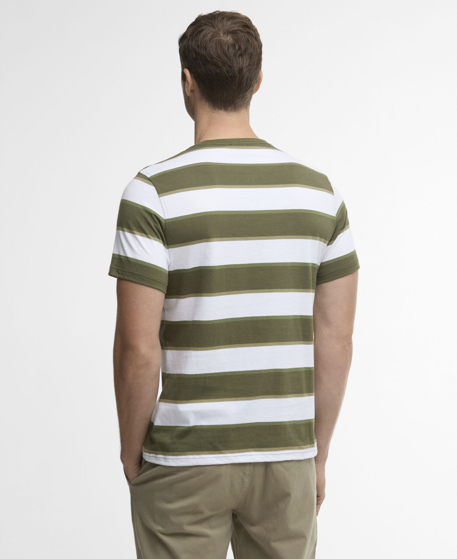 T-Shirt Meldon Stripe Olive