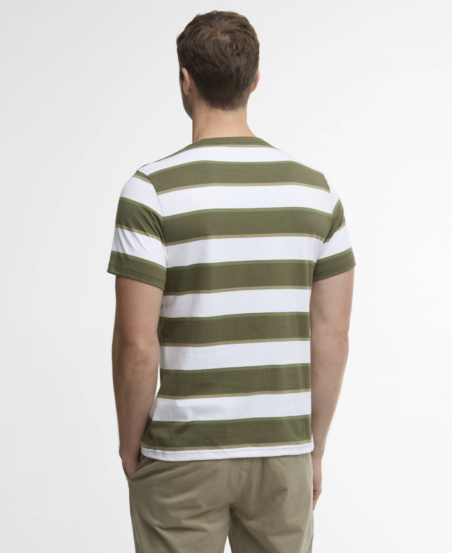 T-Shirt Meldon Stripe Olive image number 2