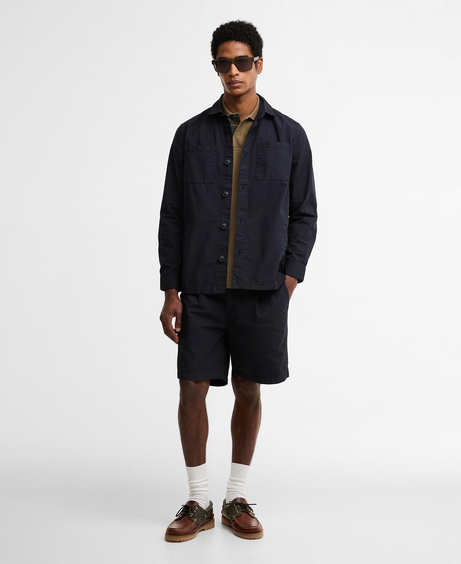 Rickfell Ripstop Overshirt Dark Navy